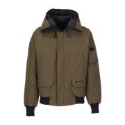 Army Groene Donsjas met Capuchon Canada Goose , Green , Heren