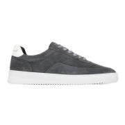 Geperforeerde Donkergrijze Sneakers Filling Pieces , Gray , Heren