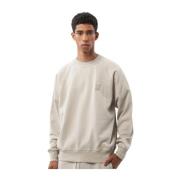 Lux Cool Grey Sweatshirt Filling Pieces , Gray , Heren