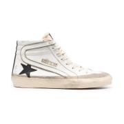 Hoge Top Slide Sneakers Golden Goose , White , Heren