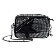 Mini Star Tas Zwart/Kristal Golden Goose , Black , Dames