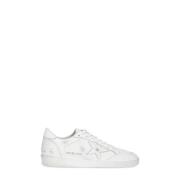 Witte Leren Sneakers voor Mannen Golden Goose , White , Heren