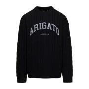 Zwarte Prime Sweaters Axel Arigato , Black , Heren
