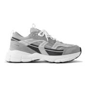 Grijze R-Trail Sneakers Reflecterende Band Axel Arigato , Gray , Heren