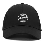 Basketbal Geborduurde Dunk Cap Axel Arigato , Black , Heren