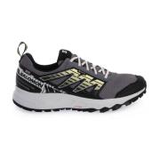 Hoogwaardige leren sneakers voor heren Salomon , Gray , Heren