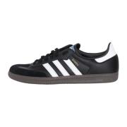 Zwarte Samba OG Sneakers Adidas Originals , Black , Heren