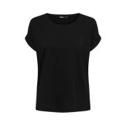 T-Shirt - Klassiek Model Only , Black , Dames