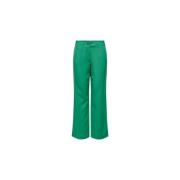 Mid Straight Pant Only , Green , Dames
