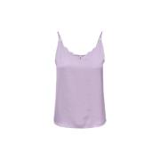 Stijlvolle T-Shirt Top Only , Purple , Dames