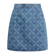 Tommy Hilfiger Jeans Womens Skirt Tommy Jeans , Blue , Dames