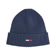 Muts- tjm vlag rib beanie Tommy Jeans , Blue , Heren