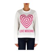 Truien Collectie Love Moschino , White , Dames