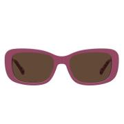 Patroon Zonnebril Mol060/S Mu170 Love Moschino , Purple , Dames