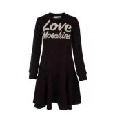 Short Dresses Love Moschino , Black , Dames