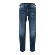 Straight Jeans in Ben-stijl MAC , Blue , Unisex