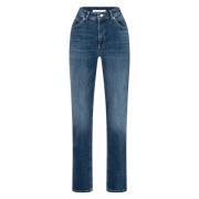 Stijlvolle Slim-Fit Jeans MAC , Blue , Dames