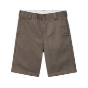 Casual Shorts Carhartt Wip , Gray , Heren