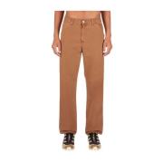 Trousers Carhartt Wip , Brown , Heren