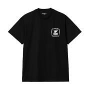 Stamp State T-Shirt Carhartt Wip , Black , Heren