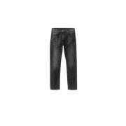 Lean Dean Black Eyes Jean Nudie Jeans , Black , Heren