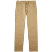 Slim Adam Beige Chino Broek Nudie Jeans , Beige , Heren