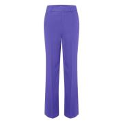 Stijlvolle MW-broek voor modieuze vrouwen Gestuz , Purple , Dames