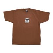 T-Shirts Obey , Brown , Heren