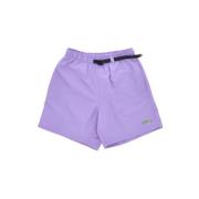 Casual Shorts Obey , Purple , Heren