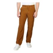 Trousers Napapijri , Brown , Heren