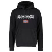 B-ayas hoodie Napapijri , Black , Heren