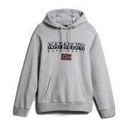 Hoodie B-Ayas 1 Napapijri , Gray , Heren