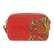 Shoulder Bags Versace Jeans Couture , Red , Dames