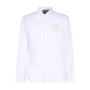 Witte shirts met 98% katoen Versace Jeans Couture , White , Heren