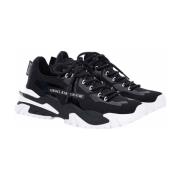 Heren Sneaker Collectie Versace Jeans Couture , Black , Heren