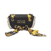 Stijlvolle Couture Tas Versace Jeans Couture , Black , Dames