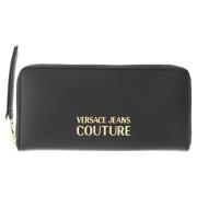 Thelma Saffiano PU Portemonnee Versace Jeans Couture , Black , Dames