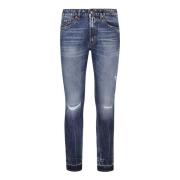 Smalle Dundee Jeans Versace Jeans Couture , Blue , Heren