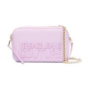 Shoulder Bags Versace Jeans Couture , Purple , Dames