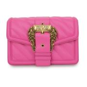 Roze Polyester Schoudertas - Trendy Model Versace Jeans Couture , Pink...