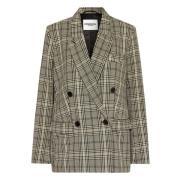 Dubbelrijige Blazer Essentiel Antwerp , Gray , Dames