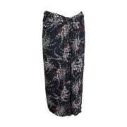 Bloemenprint katoenen rok Ba&Sh , Blue , Dames