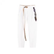 Trousers White Sand , White , Dames