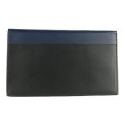 Blauw en Zwart Kaarthouder Portemonnee Cavalli Class , Black , Heren