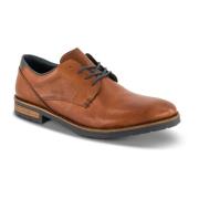 Heren leren veterschoenen Rieker , Brown , Heren