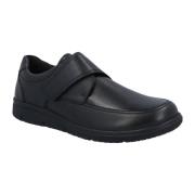 Business Shoes Solidus , Black , Heren