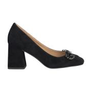 Stijlvolle pumps met vierkante hak en stijgbeugelband Alma EN Pena , B...