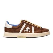 Russell Sneakers - Premium Kwaliteit Premiata , Brown , Heren