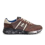 Stijlvolle Lander Sneakers - Bruin, Maat 45 Premiata , Brown , Heren