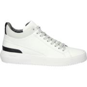 Trevor - Yg21 White - Mid -Sneaker Blackstone , White , Heren